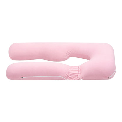 Giselle Bedding U-Shaped Pregnancy Pillow with Cotton Jersey Cover