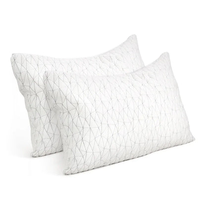 Giselle Bedding Memory Foam Pillow King Size Twin Pack - Stacks Warehouse