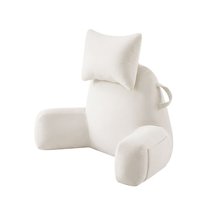 Giselle Bedding Reading Pillow with Neck Roll and Armrests