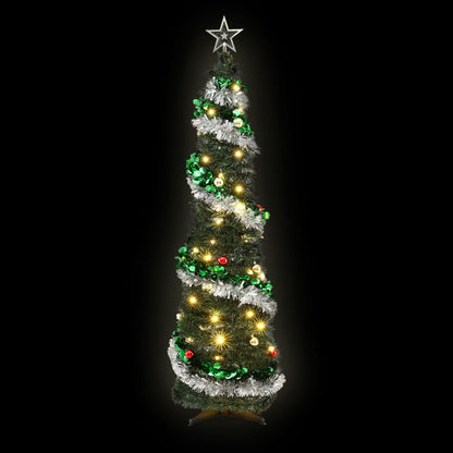 Jingle Jollys 155cm Pop Up Christmas Tree - 50 LED - view 9