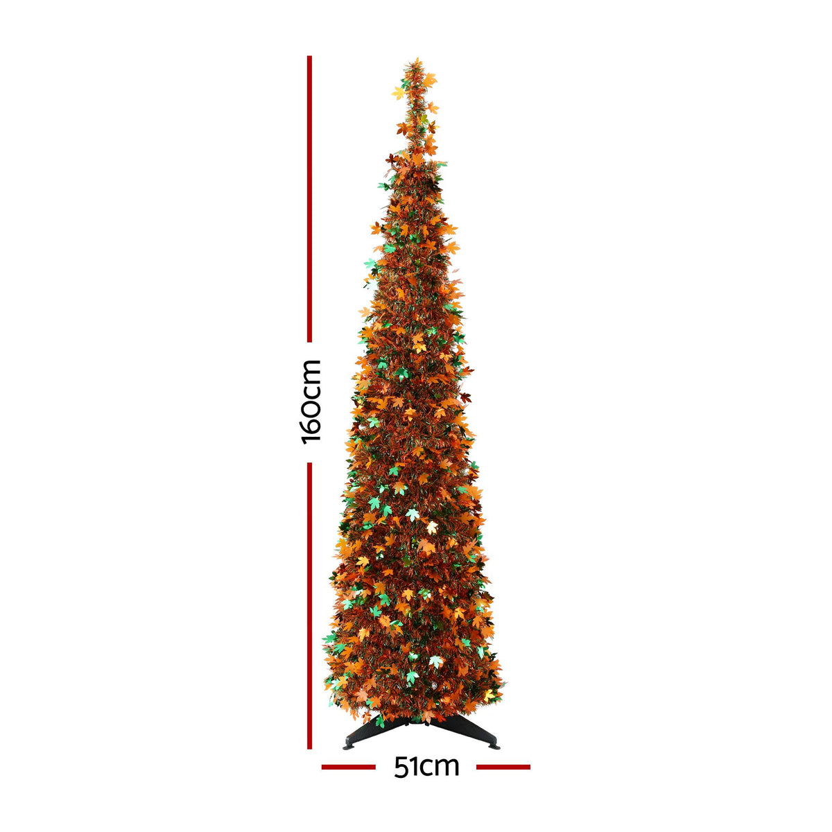 Jingle Jollys 160cm Pop Up Golden Maple Christmas Tree - view 7