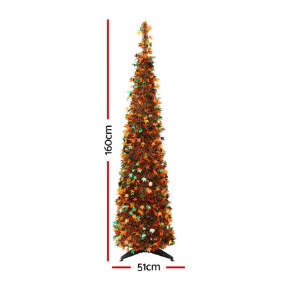Jingle Jollys 160cm Pop Up Golden Maple Christmas Tree - view 7