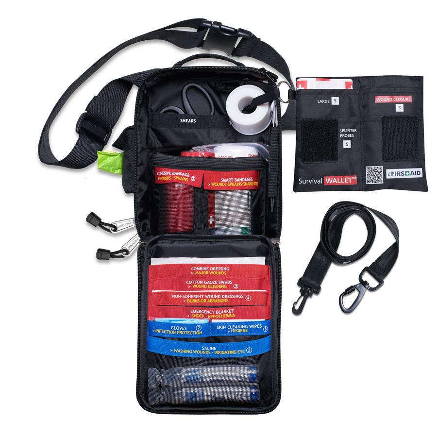 SURVIVAL Pet First Aid Kit with tools and supplies tailored for pets