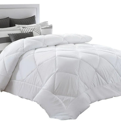 Giselle Bedding 400GSM Microfibre Bamboo Quilt Queen - Luxury Duvet for All Seasons
