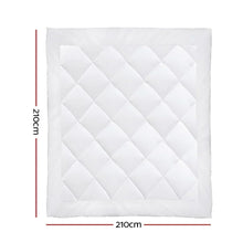 Giselle Bedding 400GSM Microfibre Bamboo Quilt Queen - Luxury Duvet for All Seasons