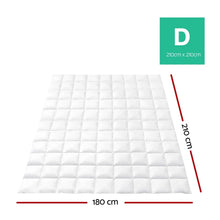 Giselle Bedding 700GSM Goose Down Feather Quilt Double - Luxury Duvet for All Seasons