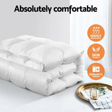 Giselle Bedding 800GSM Goose Down Feather Quilt King - Luxury Duvet for All Seasons