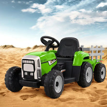 Rigo Kids Electric Ride On Tractor Green 12V - Farm Toy with Remote Control