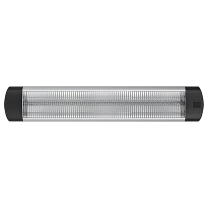 Devanti 3000W Carbon Fibre Radiant Strip Heater Wall Mount Indoor Outdoor IP65 Remote 24Hr Timer