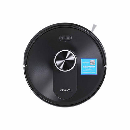 DEVANTI 3-in-1 Robot Vacuum and Mop with App Control 6000Pa LDS Laser