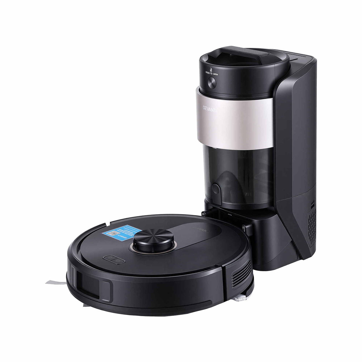 Devanti Robot Vacuum & Mop 6000Pa - Self-Empty Dock - view 9
