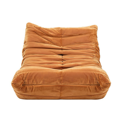Artiss Caterpillar Lazy Sofa Chair | Brown