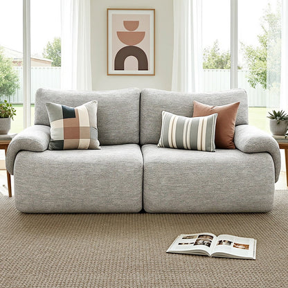 Artiss 2-Seater Sofa | Light Grey
