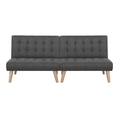 Artiss 2x Sofa Bed Couch Single Seater Fabric Grey - Stacks Warehouse