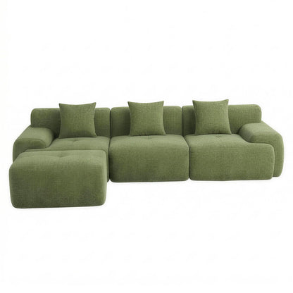 Artiss 300cm Modular Boneless Sofa | Green