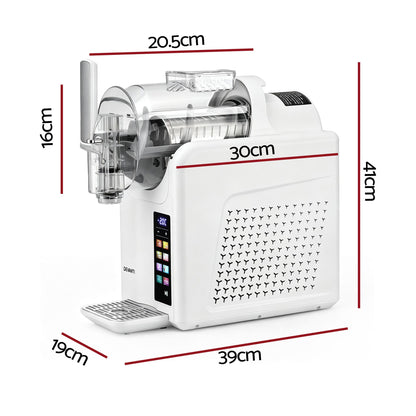 Devanti Slushie Machine 2L Frozen Drink Maker Ice Cream Cocktail Slush Maker White