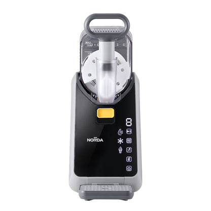 NORDA 2L Slushie Machine Frozen Drink Maker Slushy Ice Cream Maker No Ice Compressor Touchscreen for Home BBQ Party