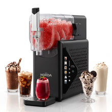 Norda slushie machine with a 2.2L bowl and 1.6L working capacity