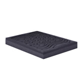 Giselle Bedding Queen Mattress Topper, 3-Zone 1000GSM Pillowtop Charcoal
