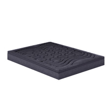 Giselle Bedding Queen Mattress Topper, 3-Zone 1000GSM Pillowtop Charcoal