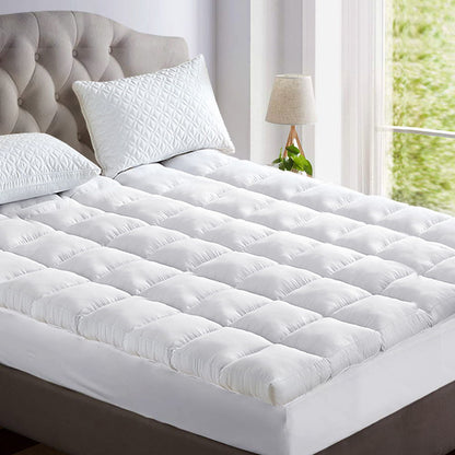 Giselle Bedding King Mattress Topper, 5cm Bamboo, 1000GSM