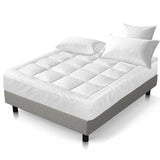 Giselle Bedding King Single Mattress Topper, 5cm Bamboo, 1000GSM