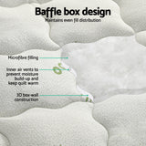 Giselle Bedding King Mattress Topper, 7.5cm Bamboo Pillowtop 1000GSM