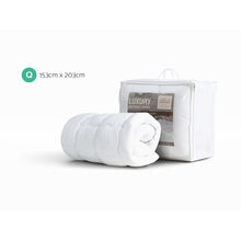 Giselle Bedding Queen Mattress Topper, 5cm Pillowtop 500GSM Microfibre