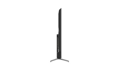 Slim flat screen TV side view with stand, bargain electronics at Flea Market online store