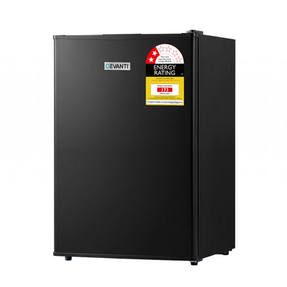 Devanti 42L Upright Freezer - Black - view 2