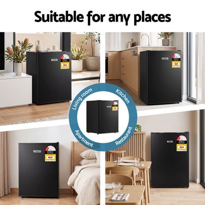 Devanti 42L Upright Freezer - Black - view 7