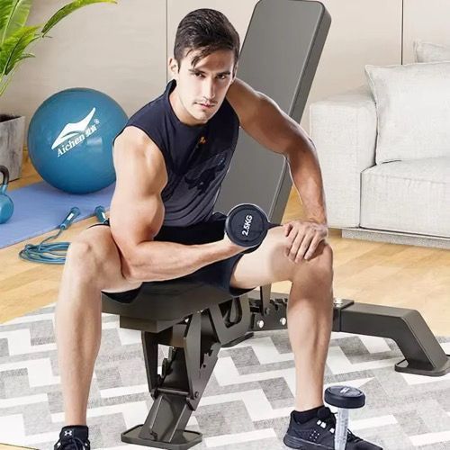Curve Fitness Flat / Incline Adjustable Bench