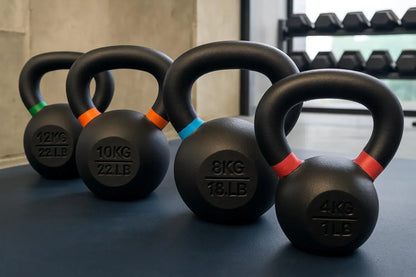 Curve Fitness Cast Iron Vinyl Kettlebell | 10kg