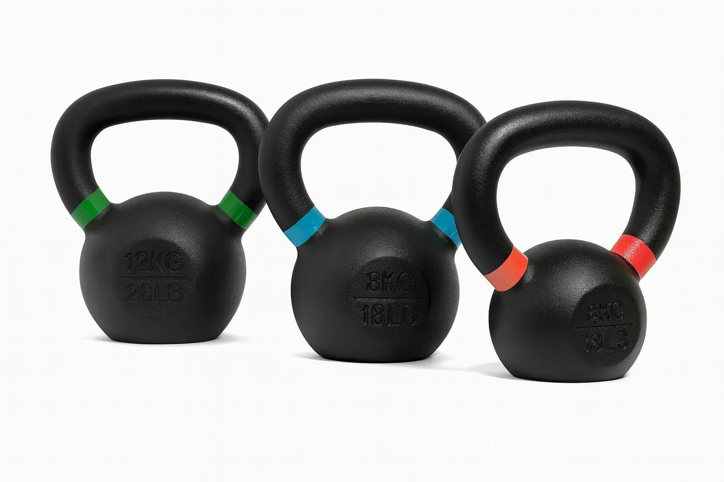 Curve Fitness Cast Iron Vinyl Kettlebell | 16kg