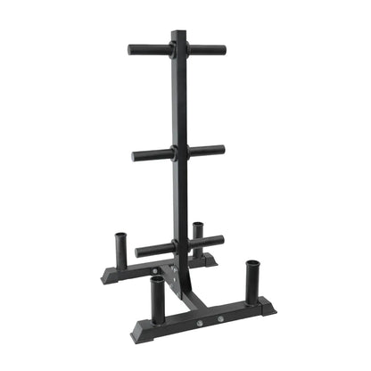 Curve Fitness Coloured Olympic Bumper Plates 150kg Set & Tree Rack