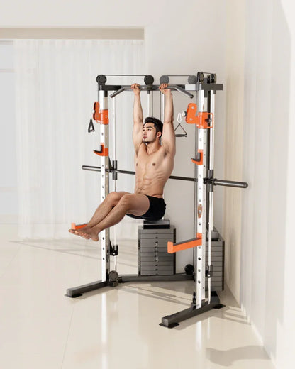 SmartFit C3 Max Multi-Functional Trainer 130kg - Smith Machine with Pin-Loaded Weights