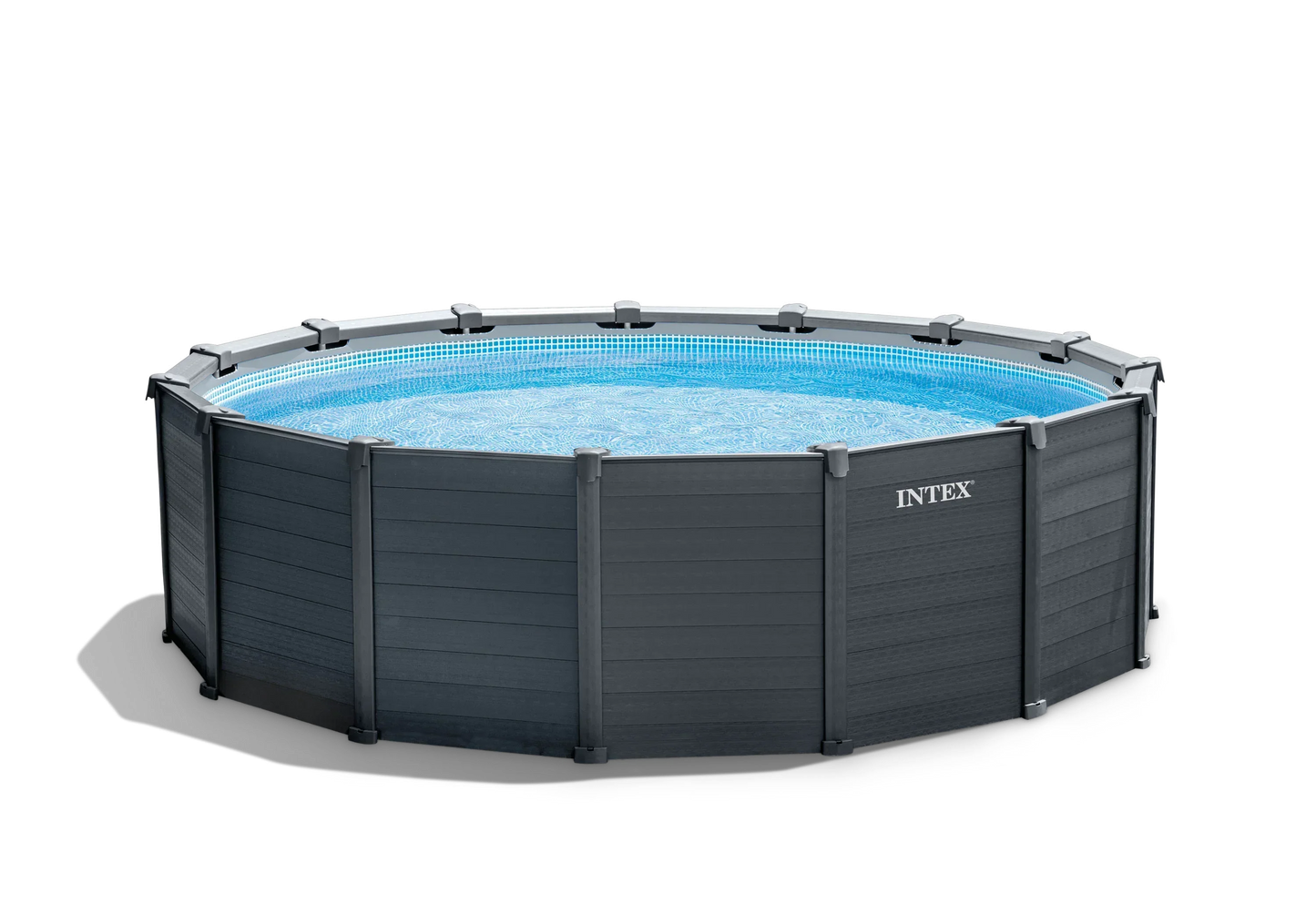 Intex 4.78m Graphite Grey Panel Pool - 1.24m Deep