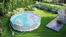 Intex 366x76cm Prism Frame Pool - 12ft Metal Frame Above Ground