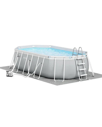 Christmas Special: Intex 16ft Prism Frame Pool + FREE Bestway Pool Volleyball Set