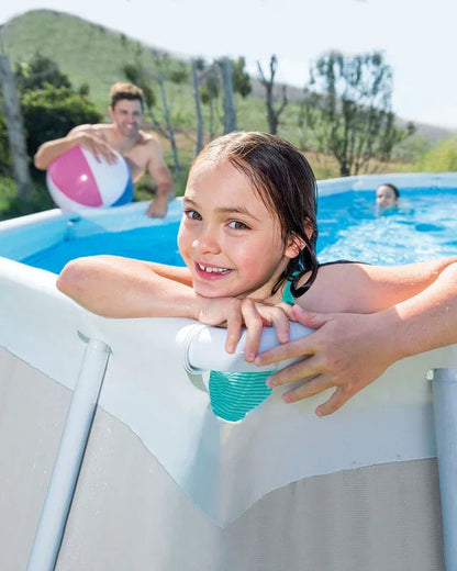 Christmas Special: Intex 16ft Prism Frame Pool + FREE Bestway Pool Volleyball Set