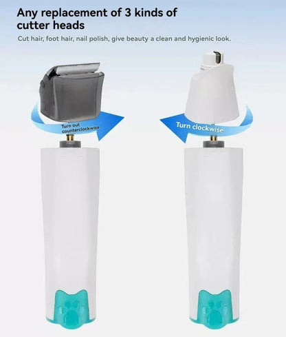 7-in-1 Pet Grooming Vacuum - Low Noise Hair Removal System