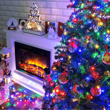 LED White Christmas Lights Outdoor, String Lights Plug in | Extendable, 8 Modes Christmas Tree Light, Timer, Durable, for Room Garden Patio Porch Wedding Christmas Halloween Decoration - Multi-color - Size 100m 800-LED Light String with 3m Extension Cable