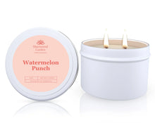 Watermelon Punch Soy Candle Tin 165g - Natural Scented Candle for Home Ambiance