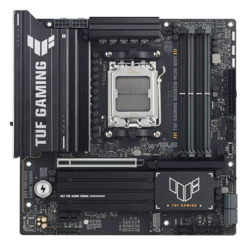 ASUS TUF GAMING B650EM-PLUS WIFI Motherboard AMD AM5 DDR5 Micro-ATX