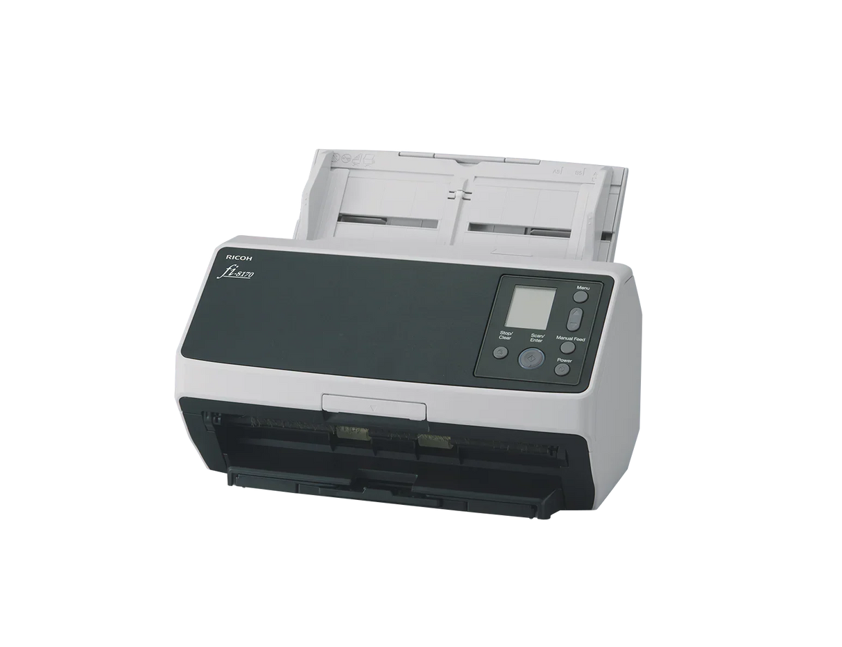 RICOH FI-8170 A4 Document Scanner - 70ppm USB 3.2 Duplex Scanner with 1-Year Warranty