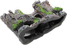 Resin Aquarium Castle Decoration Hiding House Fish Shrimp Shelter Freshwater Saltwater 17x13x6cm