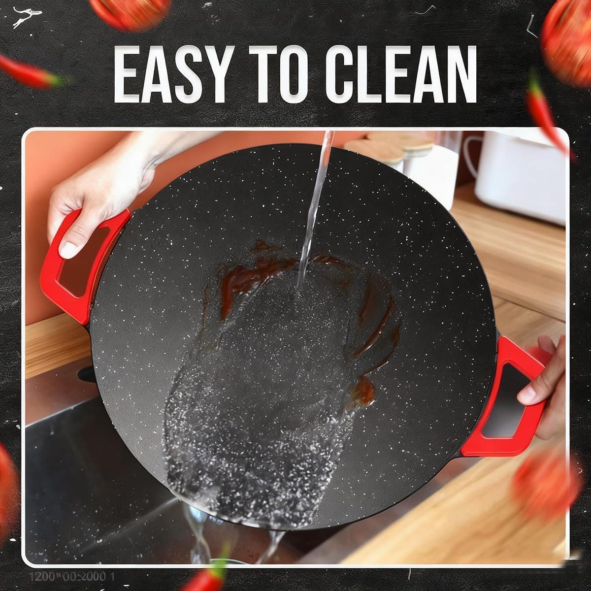 Smokeless Indoor Electric Grill & Nonstick Griddle