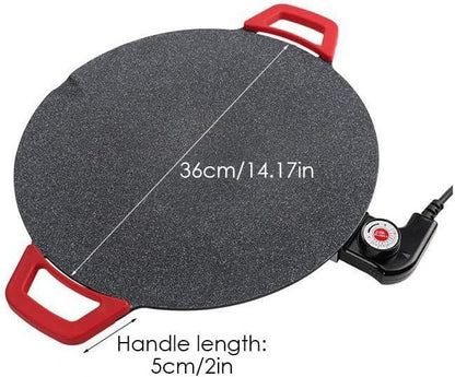 Smokeless Indoor Electric Grill & Nonstick Griddle