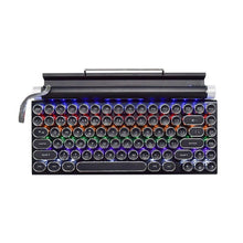 83 Key Vintage Punk Typewriter Mechanical Keyboard Dual Bluetooth RGB