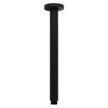 Rain Shower Head 16" 400mm Matt Black Stainless Steel WELS 3 Star Ceiling